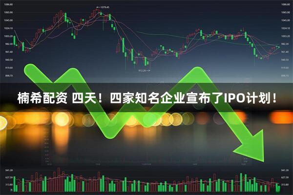 楠希配資 四天！四家知名企業宣布了IPO計劃！